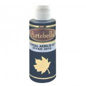 Siyah Akrilik Boya Artebella Siyah Akrilik Boya 3019 Siyah 130 ml - 1