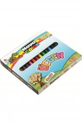 12 Renk Üçgen Mum Boya Kalem - 1