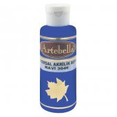 Mavi Akrilik Boya Artebella Mavi Akrilik Boya 3049 Mavi 130 ml - 1