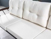 İpek Mobilya Mesa Bahçe , Balkon , Teras - 3 Kişilik Metal Kanepe - 4