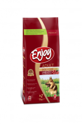 Enjoy Enjoy Kuzu Etli Yetişkin Köpek Maması 15 kg - 1