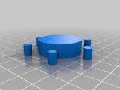 Parametrik Disk Zincir Dişlisi Plastik Aparat - 2