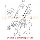 Çuval Ağzı Dikiş Makinesi Üst Plastik Kapak - 2