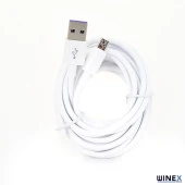 Winex Huawei P Smart 2019 İle Uyumlu 3A 45W UsbA to Micro 3Metre Data ve Hızlı Şarj Kablosu thumbnail 2