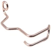 Fdm Düz Dikiş Makinesi İğne El Siper Teli | 150384-101 | Taban Bağlantılı | Ayağa Bağlı Siper Teli |  İğne El Koruma | Sanayi Tipi Düz Makinlerde Kullanılır thumbnail 2