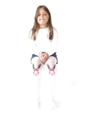 İtaliana 5153 Kız Çocuk Tavşan Külotlu Çorap - 1