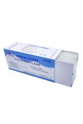 Emilemeyen POLYPROPYLENE İPLİK USP 2 40 MM KESKİN 3/8 75 CM 12li Paket - 3