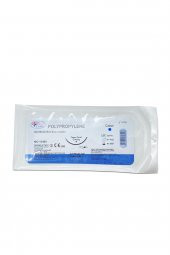 Emilemeyen POLYPROPYLENE İPLİK USP 4/0 20 MM KESKİN 3/8 75 CM 12li Paket - 5