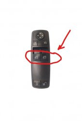 Mercedes A W169 , B  W245 için Sürücü Tarafı  Cam Düğme Kapağı - 7