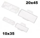 Kablo Bağı Etiket Taşıyıcı 10x35 + Kablo Bağı - 100 Adet - 1
