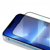 Vendas iPhone 13 Full Glass Anti-Dust Ahize korumalı Cam Ekran Koruyucu + Kamera Lens Koruyucu - 4