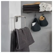 IKEA Kalkgrund Havluluk Banyo Düzenleyici Krom Kaplama - 3