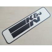 K&N STİCKER 17x4,5cm SPORT YAZI, K&N YAZISI, K&N ETİKETİ, K&N ÇIKARTMASI - 1