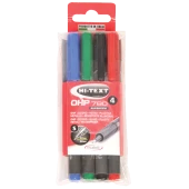 Hi-Text Asetat Kalemi Permanent S Seri 4 Renk 780S4PVC - 1