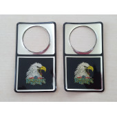 KAPI KİLİT ŞİFRESİ KENAR SÜSÜ YAPIŞTIRMALI DAMLA (3,3cm) (2 PARÇA) KAPI BADEMİ, KAPI SÜSÜ - 1