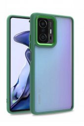 Xiaomi Mi 11T Pro 5G Kılıf Kamera Korumalı Mat Renkli Silikon - 1
