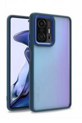 Xiaomi Mi 11T Pro 5G Kılıf Kamera Korumalı Mat Renkli Silikon - 3