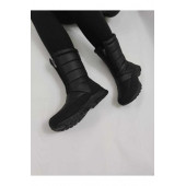 BAYAN SİYAH KAR BOTU ÖNDEN FERMUARLI KHIONES - 2