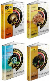 Miray Tyt Türkçe + Tarih + Coğrafya + Din Soru Seti 4 Kitap 2023 - 1