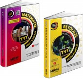 Miray Tyt Matematik + Biyoloji Soru Bankası Seti 2 Kitap 2023 - 1