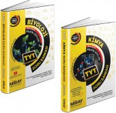 Miray Tyt Biyoloji + Kimya Soru Bankası Seti 2 Kitap 2023 - 1