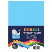 Beluga A4 Canlı ve Pastel Renkler Fotokopi Kağıdı 5 Renk 80 Gr ( 1. Sınıf Kağıt )  50Li - 1