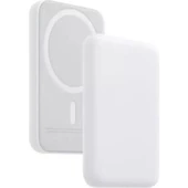 Magsaafe Kablosuz Şarj Wireless Şarj Cihazı Powerbank W-04 thumbnail 3