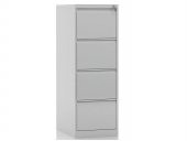 Dört Çekmeceli Metal Kartoteks Askılı Dosya Dolabı Gri - 2