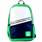 Benetton Laptop Bölmeli Okul Sırt Çantası 2 Bölmeli (76042) - 1