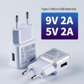 Day Samsung Galaxy S8 Orijinal EP-TA20EBE 15W 2A Hızlı Şarj Cihazı ve Type-C Kablo - 2