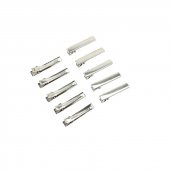 12 Adet 4 cm Pens Toka Maşa Toka Toka Klipsi Timsah Toka Boş Toka Metal Toka - 3