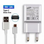 Day Samsung Galaxy C9 Pro Orijinal EP-TA20EBE 15W 2A Hızlı Şarj Cihazı ve Type-C Kablo - 2