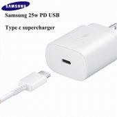 Day Samsung Galaxy S8 Plus Orijin EP-TA800XWEGWW 25W Type-C Hızlı Şarj Cihazı Beyaz  3A - 1