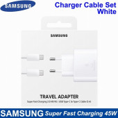 Samsung EP-TA845XWEGWW 45W Type-C Hızlı Şarj Cihazı Beyaz  5A 1M - 8