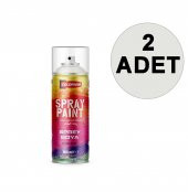 Colorium RAL9003 Sinyal Beyaz 2 Adet 400 ml Sprey Boya - 1