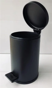 LİDER 5LT PEDALLI ÇÖP KOVASI-SİYAH - 3