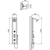 VitrA A45811 Move Masajlı Duş Seti - 2