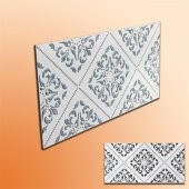 Mutfak Tezgah Arası Seramik Dekor Piero VİLLA SİYAH 30x60 cm - 3