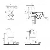 Vitra Sento Rim-ex Kanalsız Duvara Tam Dayalı Klozet Takımı - 4