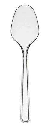 Poppy Plastik Lüx Şeffaf Kaşık - 18 Cm. - 3.2 Gr. - 3000 Adet - Koli thumbnail 3