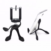 Portatif 5 Ayaklı Telefon Tutucu Ahtapot Tripod - 3
