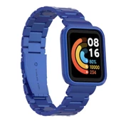 Vendas Xiaomi Redmi Watch (Mi Watch Lite) Katlama Tasarımlı Metal Kordon - 9