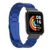 Vendas Xiaomi Redmi Watch (Mi Watch Lite) Katlama Tasarımlı Metal Kordon - 12