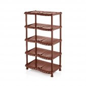 5 Lİ DANTELLİ AYAKKABILIK - KAHVE - 1