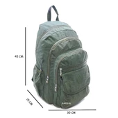 Klinkır Büyük Boy Kadın Sırt Çantası Yağmura Dayanıklı Hafif Kumaş 571 Collection - 4