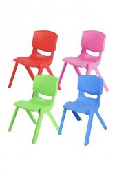 Küçük Şirin Çocuk Sandalyesi Pembe 4lü Paket 1-3 Yaş Için - 3