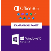 Windows 10 Pro Lisans Anahtarı ve Office 365 1 Yıl Mail Hesabı - 1