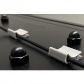 Yapışkanlı Kablo Tutucu Yassı Flat Klips - 100 Adet thumbnail 3