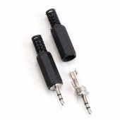 2.5 mm Plastik Stereo Erkek Jack - 10 Adet thumbnail 1