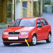 Skoda Fabia 1 2000-2004 Ön Tampon Sol Köşe Bandı Çıtası 6Y0807717 - 1
